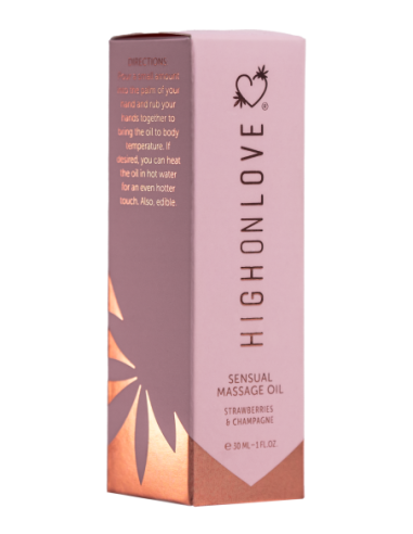 HIGH ON LOVE ACEITE DE MASAJE FRESAS Y...