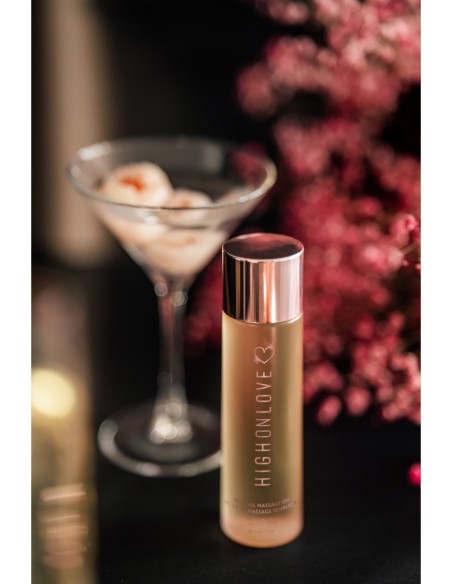 ACEITE DE MASAJE HIGH ON LOVE LITCHI MARTINI 120ML
