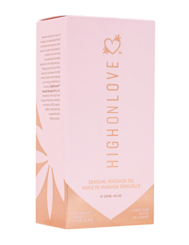 ACEITE DE MASAJE HIGH ON LOVE CHOCOLATE BLANCO...