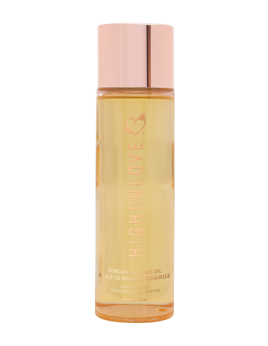 HIGH ON LOVE MASSAGE OIL TROPICAL SUNSET 120ML