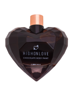 PINTURA CORPORAL HIGH ON LOVE CHOCOLATE NEGRO 100ML 2