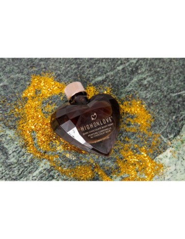HIGH ON LOVE DARK CHOCOLATE BODY PAINT 100ML