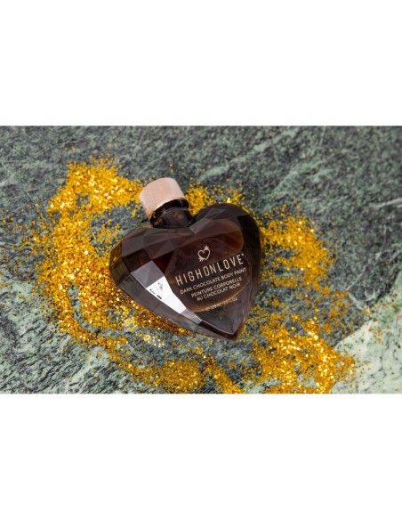 HIGH ON LOVE DARK CHOCOLATE BODY PAINT 100ML