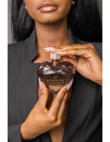 HIGH ON LOVE DARK CHOCOLATE BODY PAINT 100ML