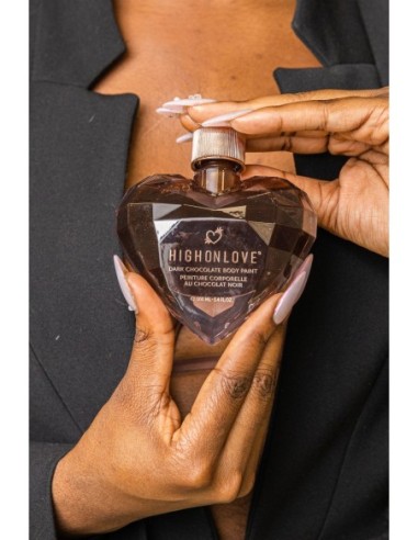 HIGH ON LOVE DARK CHOCOLATE BODY PAINT 100ML