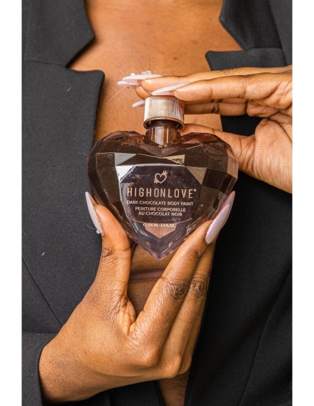 HIGH ON LOVE DARK CHOCOLATE BODY PAINT 100ML