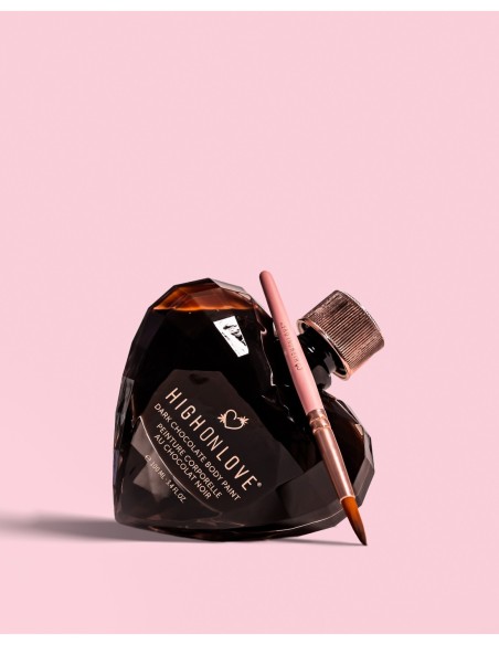 HIGH ON LOVE DARK CHOCOLATE BODY PAINT 100ML