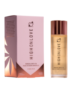 HIGH ON LOVE BATH OIL SWEET LAVENDER 100ML
