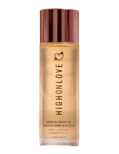 HIGH ON LOVE BATH OIL SWEET LAVENDER 100ML