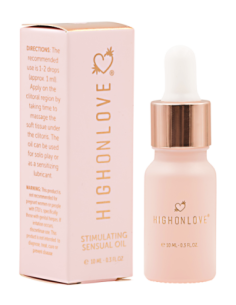 HIGH ON LOVE MINI SENSUAL STIMULATING OIL 10ML