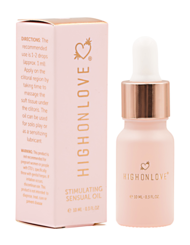 HIGH ON LOVE MINI SENSUAL STIMULATING OIL 10ML