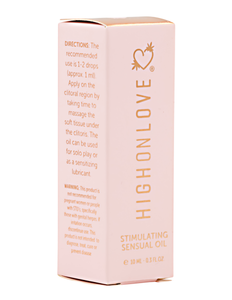 HIGH ON LOVE MINI ACEITE ESTIMULANTE SENSUAL 10ML