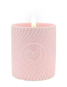 VELA DE MASAJE HIGH ON LOVE PINK FRESAS Y CHAMPAGNE 220ML 2
