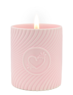 HIGH ON LOVE PINK MASSAGE CANDLE LITCHI MARTINI 220ML 2