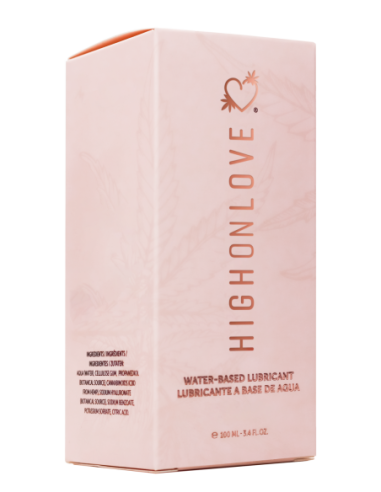 HIGH ON LOVE WATER-BASED LUBRICANT HEMPSEED 120ML