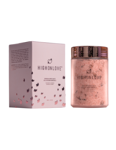 HIGH ON LOVE SENSUAL BATH SALTS 500G