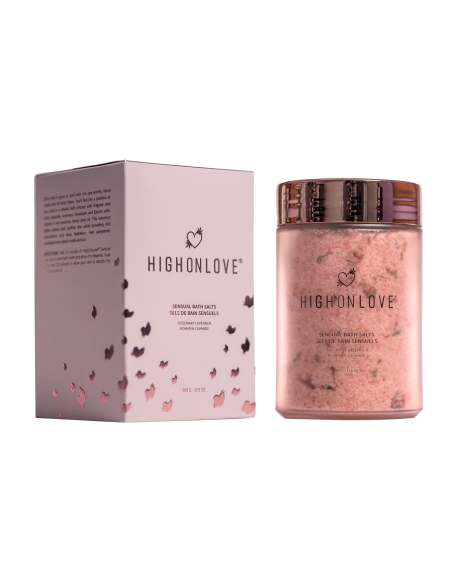 HIGH ON LOVE SENSUAL BATH SALTS 500G