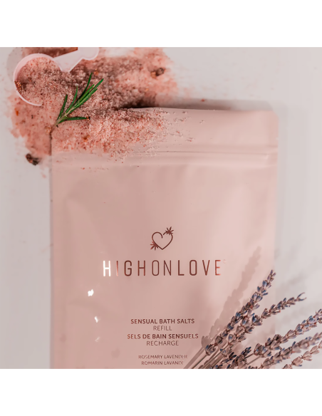 HIGH ON LOVE RECAMBIO PARA SALES DE BAÑO SENSUALES 500G