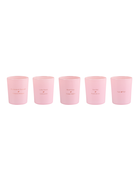 HIGH ON LOVE MINI SENSUAL MASSAGE CANDLES COLLECTION 5 X 35G