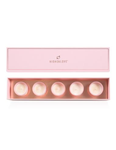 HIGH ON LOVE MINI SENSUAL MASSAGE CANDLES...