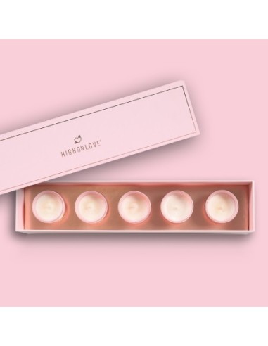 HIGH ON LOVE MINI SENSUAL MASSAGE CANDLES...