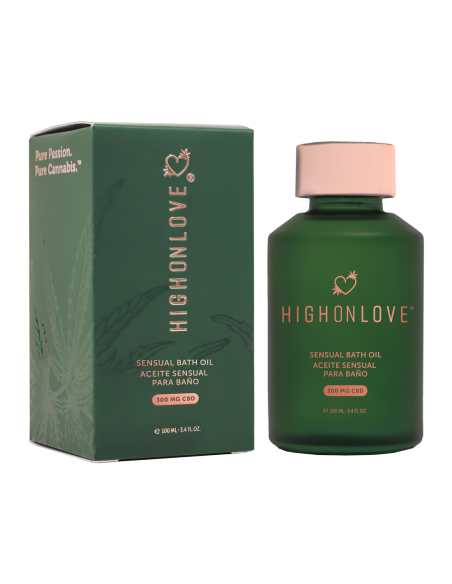 ACEITE CORPORAL Y BAÑO HIGH ON LOVE CBD 100ML