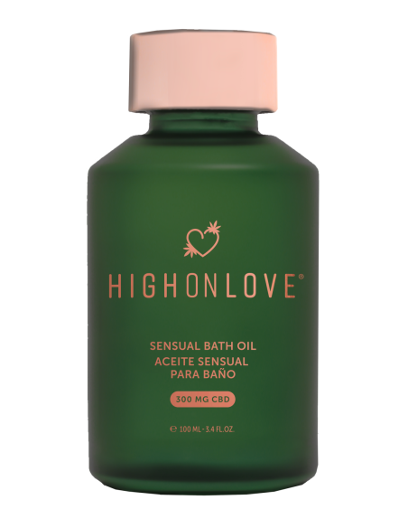 ACEITE CORPORAL Y BAÑO HIGH ON LOVE CBD 100ML