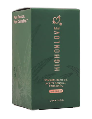 HIGH ON LOVE CBD BATH AND BODY OIL 100ML