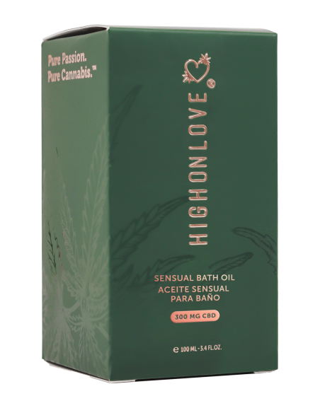 HIGH ON LOVE CBD BATH AND BODY OIL 100ML