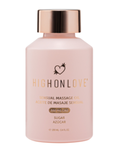 HIGH ON LOVE CBD SENSUAL MASSAGE OIL SUGAR HIGH 100ML 2