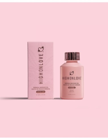 HIGH ON LOVE CBD SENSUAL MASSAGE OIL SUGAR HIGH...