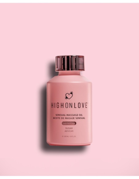 HIGH ON LOVE CBD SENSUAL MASSAGE OIL SUGAR HIGH 100ML