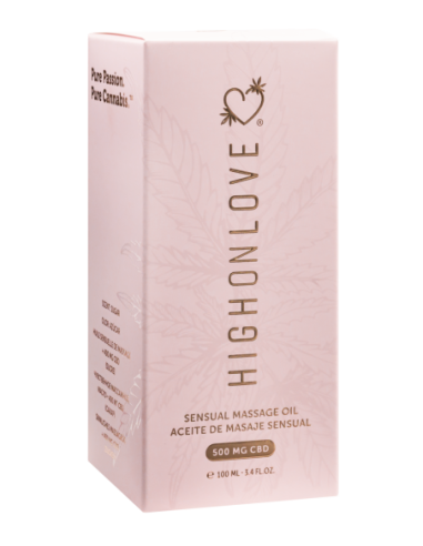 HIGH ON LOVE CBD SENSUAL MASSAGE OIL SUGAR HIGH...
