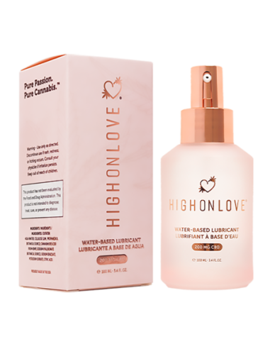 HIGH ON LOVE LUBRICANTE A BASE DE AGUA CBD 100ML