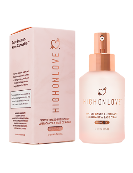 HIGH ON LOVE LUBRICANTE A BASE DE AGUA CBD 100ML