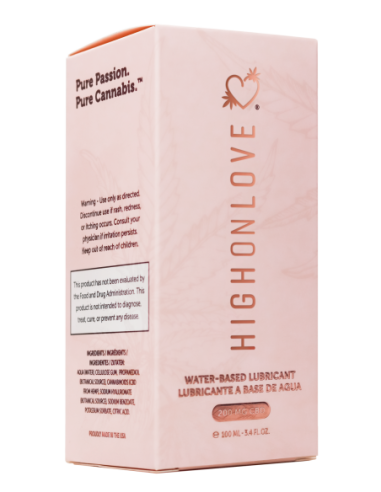 HIGH ON LOVE LUBRICANTE A BASE DE AGUA CBD 100ML