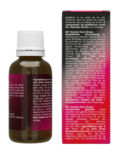 YUMMY CUM DROPS 30ML