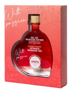 EXSENS WITH PASSION - GEL DE MASAJE CON AROMA A MANZANA...