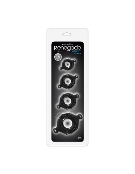ANILLOS RENEGADE VITALITY NEGRO