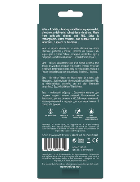 LUST-N-DREAMS SALSA LAVENDER