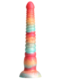 COLORES CONSOLADOR APILADO DE 9 PULGADAS ROJO/DORADO