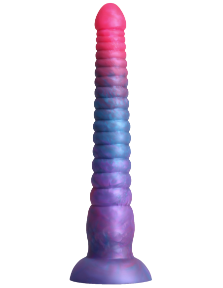 COLOURS STACKED 9 INCH DILDO PINK/BLUE