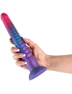 COLORES APILADOS CONSOLADOR DE 9 PULGADAS ROSA/AZUL 2