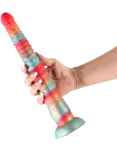 COLORES CONSOLADOR APILADO DE 12 PULGADAS ROJO/DORADO 2