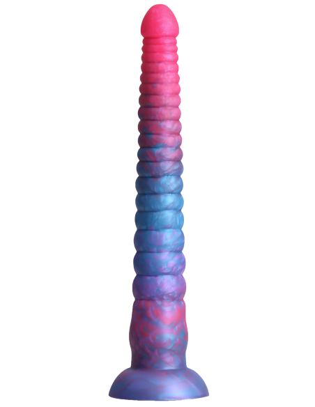 COLOURS STACKED 12 INCH DILDO PINK/BLUE