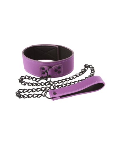 COLLAR LUST BONDAGE MORADO