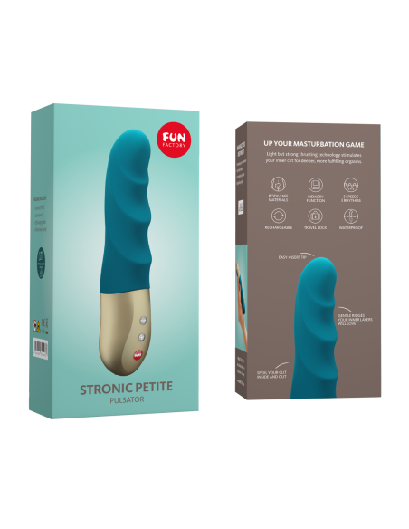 FUN FACTORY STRONIC PETITE DEEP SEA BLUE