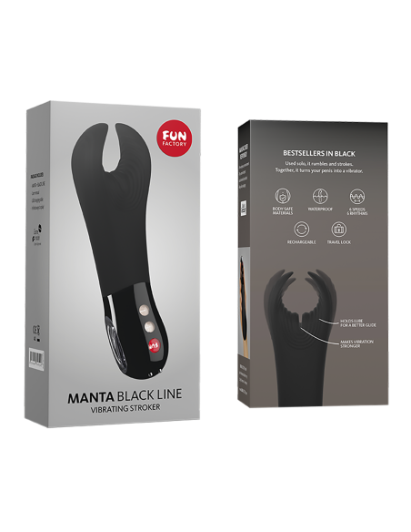 FUN FACTORY MANTA BLACK