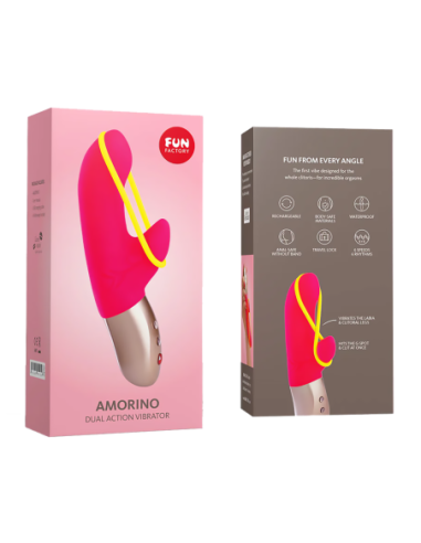 FUN FACTORY AMORINO PINK&NEON YELLOW