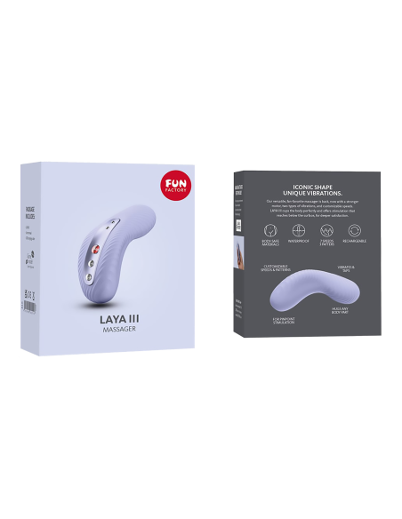 FUN FACTORY LAYA III SOFT VIOLET